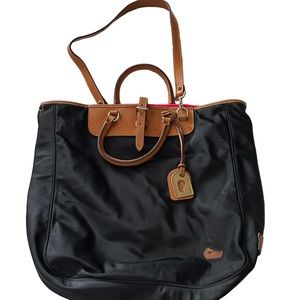 Dooney & Bourke Large Nylon Editor’s Tote Black